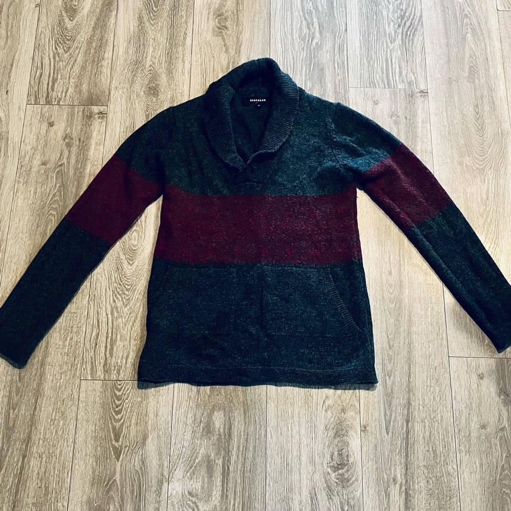 collared cardigan sweater - Picture 2 of 10